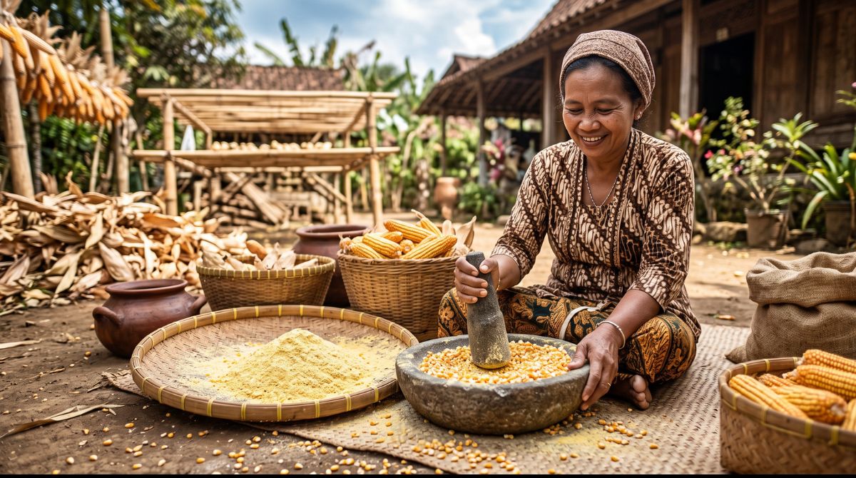 Bikin Tepung Jagung Dengan Mudah Dan Cepat! Begini Caranya